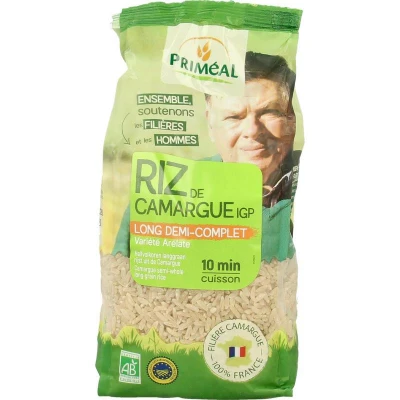 Afbeelding van Primeal Halfvolkoren langgraan rijst camargue 500 g