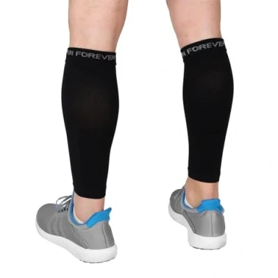 Afbeelding van compressiekousen voor kuiten, scheenbeenspalk en kuitpijnverlichting mannen, vrouwen hardlopers, kalfbescherming hardlopen, fietsen, moederschap, reizen,