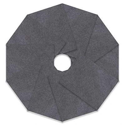 Afbeelding van Craft Vilt, 10 Pack, Grijs