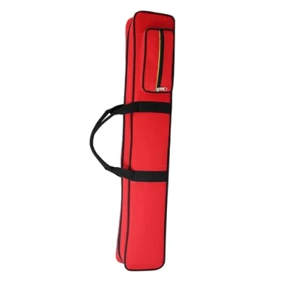 Afbeelding van ZGXNYI biljart keu tassen zwembad koffer container 1/2 snooker tas beschermende (rood)