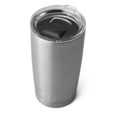 Afbeelding van YETI Rambler, roestvrij staal, vacuüm geïsoleerde beker met Magslider deksel, 20oz (591ml)