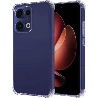 Afbeelding van Hoes Geschikt voor OPPO Reno 13 Hoesje Siliconen Cover Shock Proof Back Case Shockproof Transparant