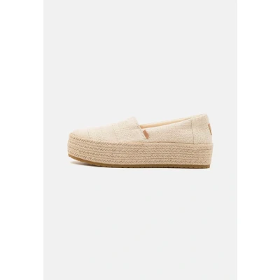 Afbeelding van TOMS Valencia Espadrilles, Dames, Maat: 37, Natural Textiel