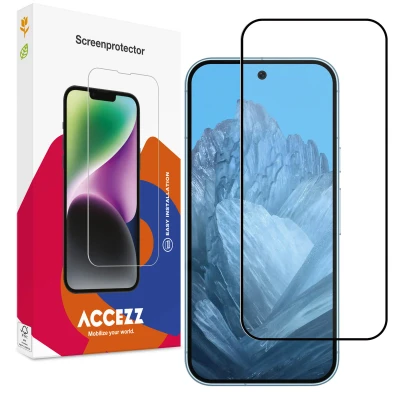 Afbeelding van Screenprotector Google Pixel 9: Accezz Gehard Glass Full Cover