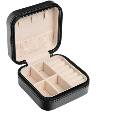 Afbeelding van Sieradendoos Ringdoosje Bijouterie Kistje Juwelendoos Ringdoos Sieraden Ring Gift Box Case LOUZIR