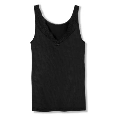 Afbeelding van Sensual Secrets Spaghetti Top Zwart M