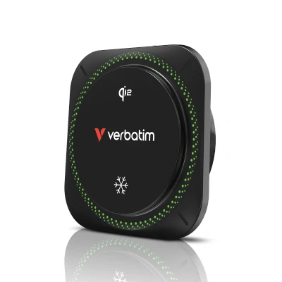 Afbeelding van Verbatim Charge &#039;n&#039; Drive Qi2 magnetische draadloze autolader RGB