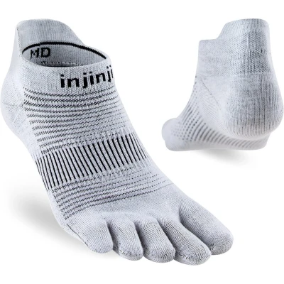 Afbeelding van Injinji Run Lightweight No Show Coolmax Grijs 44 47