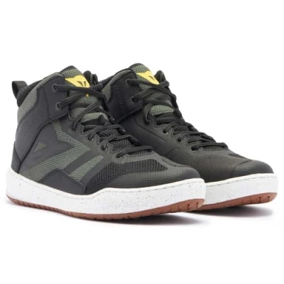 Afbeelding van Dainese Suburb Air Shoes Black White Army Green 44 Maat Laars
