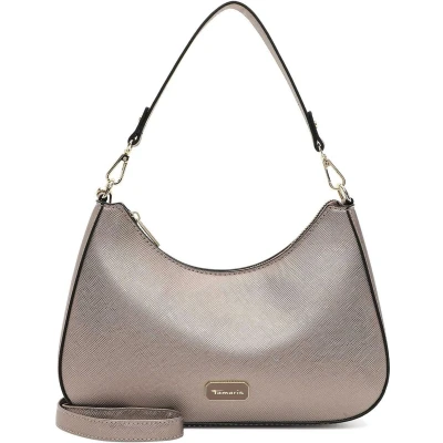 Afbeelding van Tamaris Schoudertas Anja Handbag Darksilver Zilverkleurig
