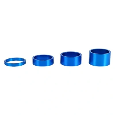 Afbeelding van Keenso Fietsstuurset afdichting, 4 stuks aluminiumlegering fiets stuurset spacer Fit 28,6 mm voorvork Fietsen en onderdelen