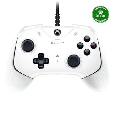 Afbeelding van Razer Wolverine V2 Wired Gaming Controller voor Xbox Series XS, One, PC: Remappable Front Facing Knoppen Mecha Tactile Action en D Pad Trigger Stop Schakelaars Wit