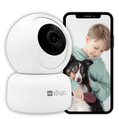 Afbeelding van Bewakingscamera KONYKS CAMINI 2 Binnen Gemotoriseerd Wifi Bewegingsdetectie