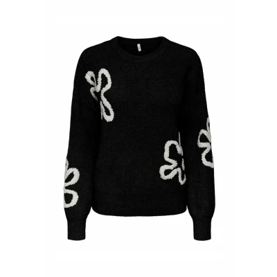 Afbeelding van ONLY Onldaisy Trui, Dames, Maat: XL, Black