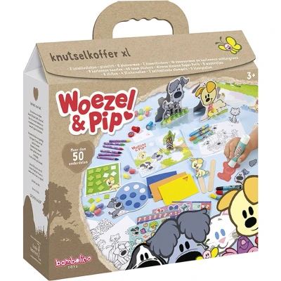 Afbeelding van Bambolino Toys Woezel en Pip Knutselkoffer 671102