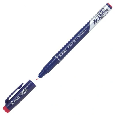 Afbeelding van 12x Pilot fineliner Frixion rood