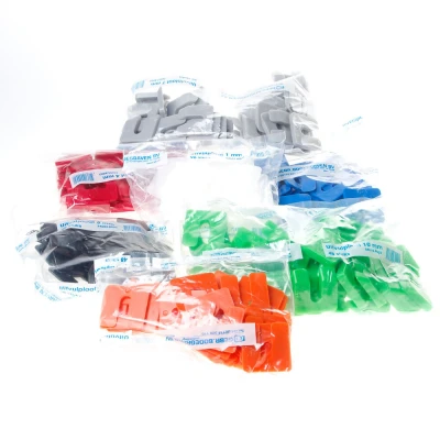 Afbeelding van Assortiment Kunststof uitvulplaatjes 50x50mm in zak Totaal: 432 stuks