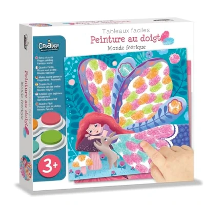 Afbeelding van Crea lign CL130 vingerkleuren sprookjesland,