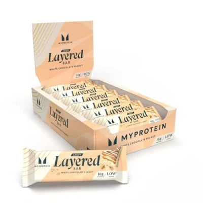 Afbeelding van Crispy Layered Bar (12x58g) White Chocolate Peanut