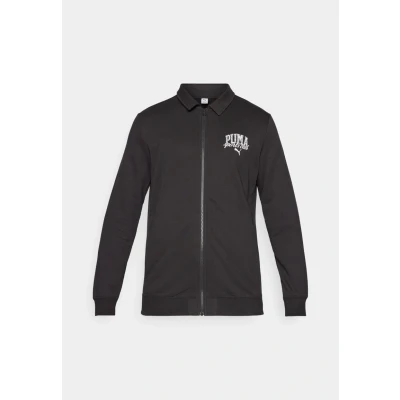 Afbeelding van Puma Class Track Jacket Sweater met rits, Heren, Maat: XXL, Black