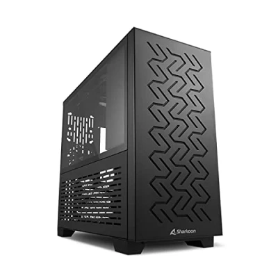 Afbeelding van Sharkoon MS Z1000 Micro tower PC behuizing Zwart