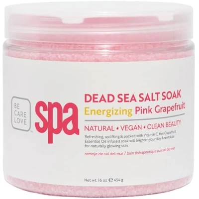 Afbeelding van BCL SPA Dead Sea Salt Soak Pink Grapefruit 454 gr