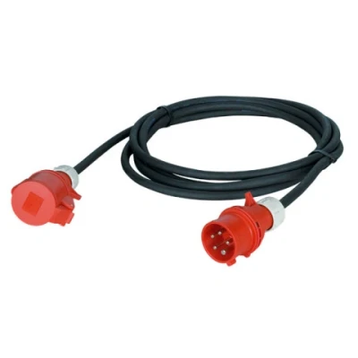 Afbeelding van Showtec Verlengkabel CEE/16A, 5 x 2,5mm2 5mtr