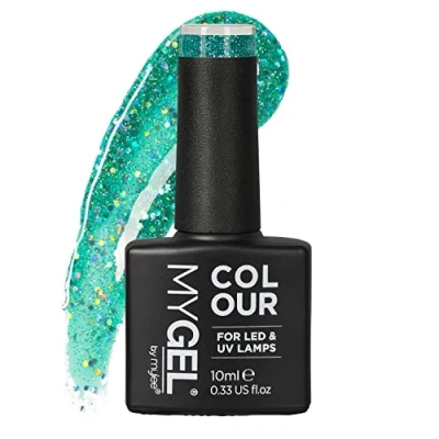 Afbeelding van Mylee Gel Nagellak 10ml [Genie in a bottle] UV/LED Gellak Nail Art Manicure Pedicure, Professioneel &amp; Thuisgebruik [Bold Glitters Range] Langdurig en gemakkelijk aan te brengen