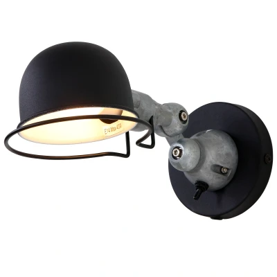 Afbeelding van Mexlite wandlamp davin 1 lichts 29x29 cm zwart