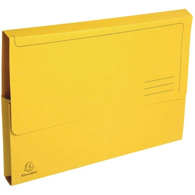Afbeelding van Pocketmap FOREVER 290g/m2 24x32cm voor A4 Pak van 25 Exacompta