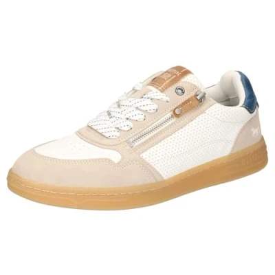 Afbeelding van Mustang Veterschoenen Laag Beige Maat 43