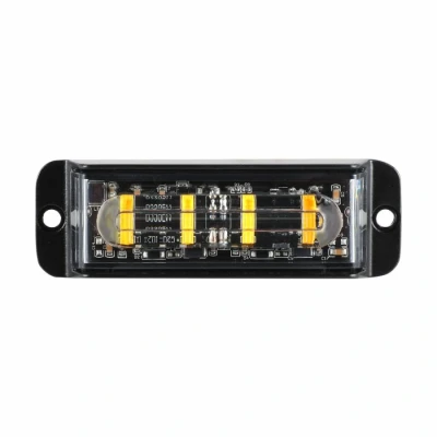 Afbeelding van LED bumper flitser Oranje 4 R10/R65 11cm