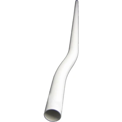 Afbeelding van Wisa valpijp Ø 32 x 1550 mm voor 285 hooghangend reservoir wit