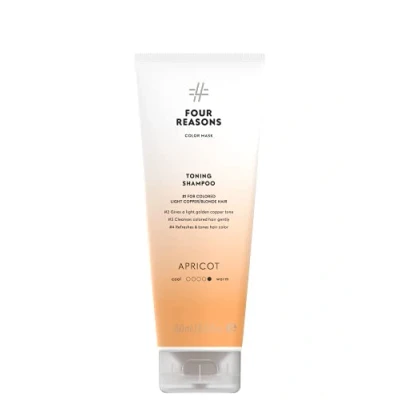 Afbeelding van Four Reasons Color Mask Toning Shampoo Apricot 250ml
