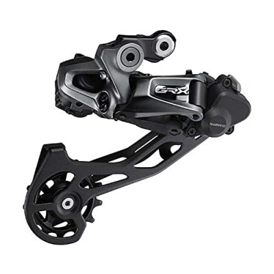 Afbeelding van Shimano Grx Rx817 Di2 Shadow Rd+ Direct Achter Derailleur Grijs 11s / Max 32t
