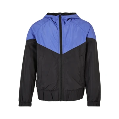 Afbeelding van Urban Classics Unisex Arrow Jas voor kinderen, Maat: 146/152, Purpleday black