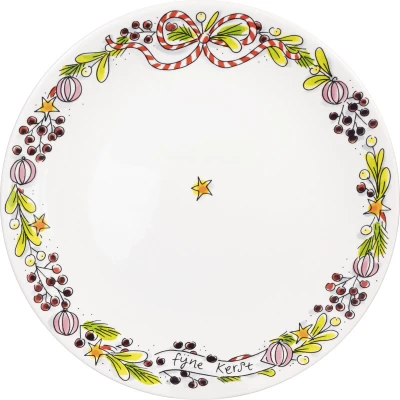 Afbeelding van Blond Amsterdam Dinerbord Kerst 2024 26cm Nice thingZ
