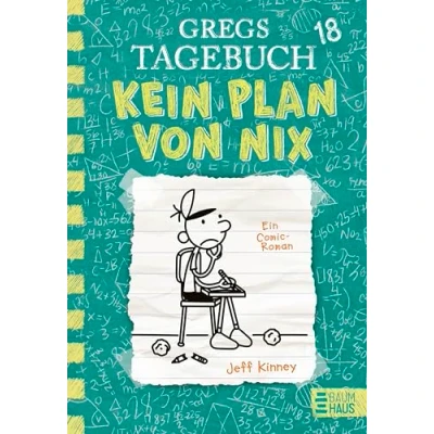 Afbeelding van Gregs Tagebuch 18 Kein Plan von nix: Großer Lesespaß mit Comic Roman Held Greg Heffley