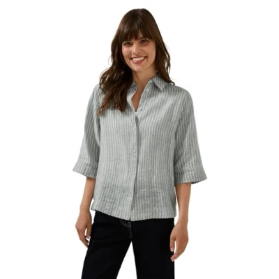 Afbeelding van Cecil Overhemd, Dames, Maat: Large, Blau