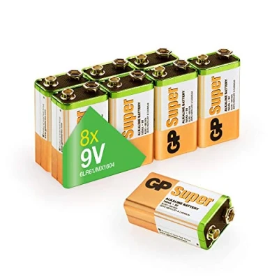 Afbeelding van GP Batteries GP1604A 2LB8 9V batterij (blok) Alkaline 9 V 8 stuk(s)