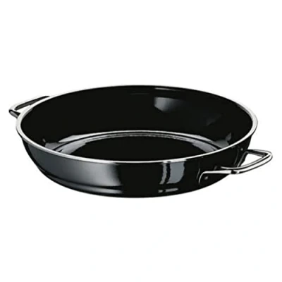 Afbeelding van Silit Professional Serveer Braadpan, 28 cm Diameter, 3,0 L, Silargan Functionele Keramiek, Inductie Geschikt, Zwart