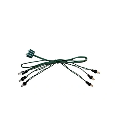 Afbeelding van Kahlert Licht 69356 LED lichtsnoer, 3,5 V, zwart, transparant