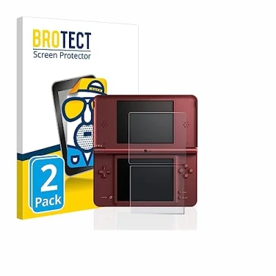 Afbeelding van BROTECT (2 Stuks) Antireflecterende Beschermfolie voor Nintendo DSi XL Anti Glare Screen Protector, Mat, Ontspiegelend