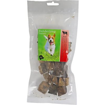Afbeelding van Natuurlijke Snack runderlong trainers 50g in zak Gebr de boon