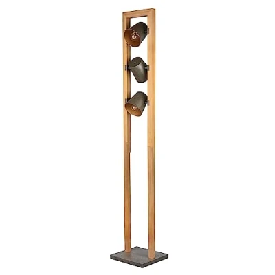 Afbeelding van Trio, Vloerlamp, Bell, 3xE14, max. 25,0 W, metaal, antiek nikkel