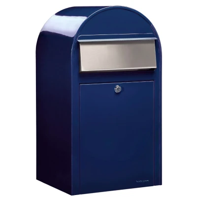 Afbeelding van Brievenbus Bobi Grande donkerblauw