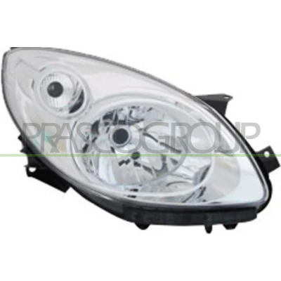 Afbeelding van PRASCO RN3064803 Koplampen rechts H4 RENAULT: Twingo II Hatchback 1.2 Turbo, 1.2, 16V, 1.5 dCi, 1.6 RS, dCi 75, 90