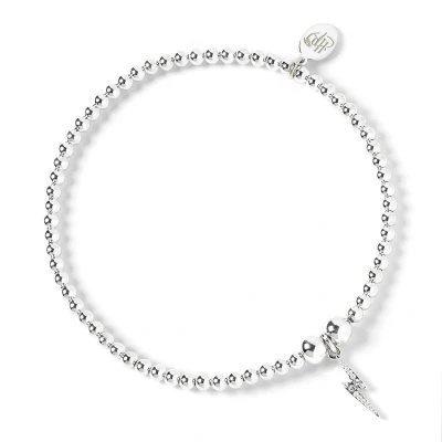 Afbeelding van Harry Potter Sterling Silver Ball bead Bracelet &amp; lightning bolt charm with Crystal Elements