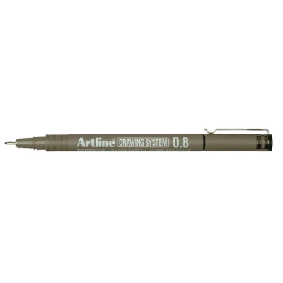 Afbeelding van Fineliner Artline technisch 0.8mm zwart