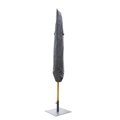 Afbeelding van Hesperide Parasol Beschermhoes Hambo grijs polyester waterafstotend 50 x 190 cm